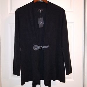 Colour Works belt Cardigan